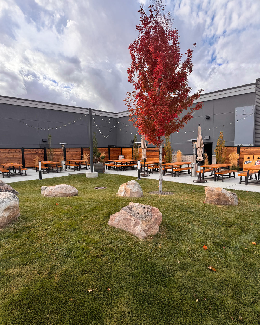 Craft beer garden and patio in Meridian, ID