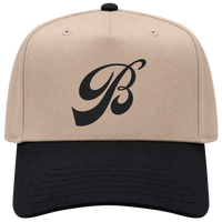 The Bruery Snapback Hat - Tan/Black