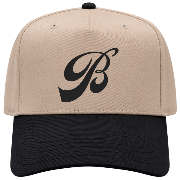 The Bruery Snapback Hat - Tan/Black