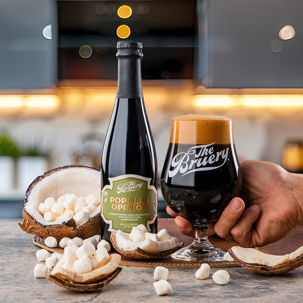The Bruery specializes in barrel aged stouts like Popular Opinion