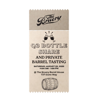 Private Barrel Tasting & Bottle Share