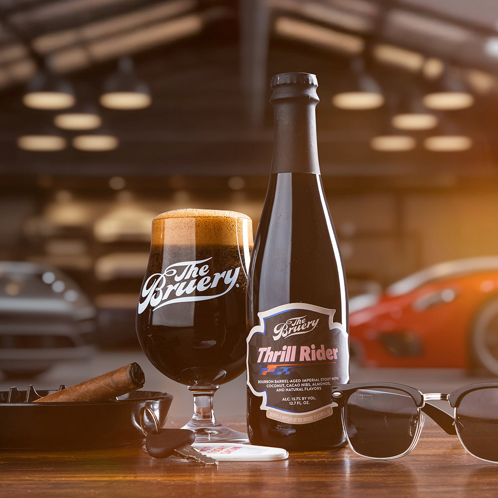 The Bruery Thrill Rider Candy bar inspired Bourbon barrel-aged stout